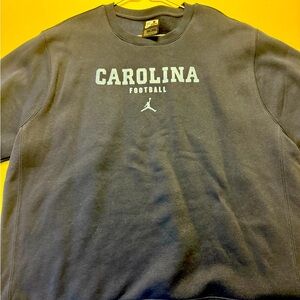 XL Jordan UNC Sweatshirt. Navy Blue.
